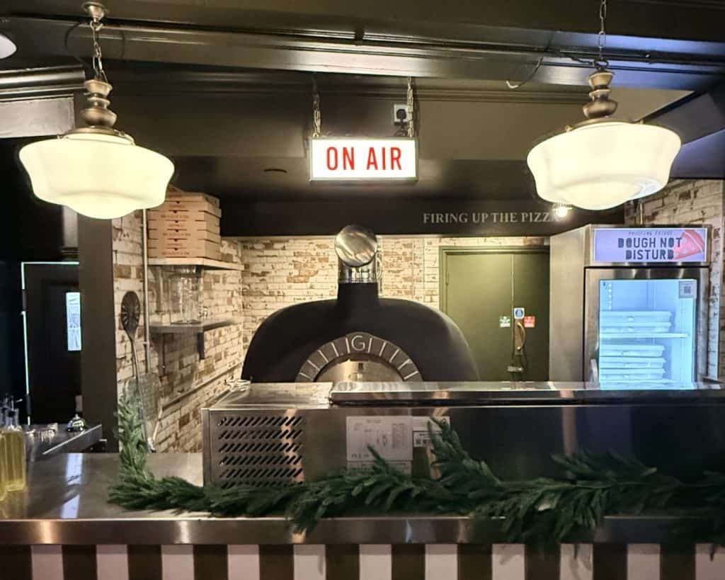 The Playwright reopens with a fresh new look and even more reasons to visit 3 The Playwright pizza oven web